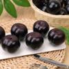Gresorth 8pcs Artificial Realistic Brin Plum Fake Fruit Home Party Decoration Photography Props Model Simulation Lifelike Black Ornament view 4