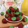 Gresorth 20pcs Artificial Lifelike Simulation Big Strawberry Fake Fruit Home Kitchen Decor Photo Props view 3