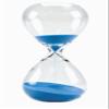Large Fashion Colorful Sand Glass Sandglass Hourglass Timer Clear Smooth Glass Measures Home Desk Decor Xmas Birthday Gift (60 Minutes, Blue) view 2