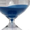 Large Fashion Colorful Sand Glass Sandglass Hourglass Timer Clear Smooth Glass Measures Home Desk Decor Xmas Birthday Gift (60 Minutes, Blue) view 3