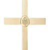 24 Inch Altar Cross - Square Base - Made of Solid Brass view 3