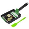MyLifeUNIT Tamagoyaki Pan, Japanese Omelette Pan Nonstick with Silicone Spatula, Square Egg Pan 7 x 5 inches, Black view 1