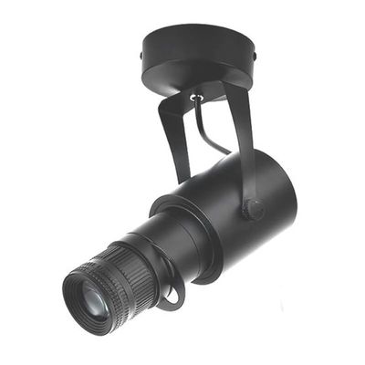 LUMINTURS 20W LED Ceiling Picture Spot Downlight Focus Adjustable Zoom Zoomable Lamp Fixture Light Black Finish Warm white