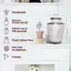 Trupoint Memorials Cremation Urns for Human Ashes, Decorative Burial Urn for Adult Men and Women, Large Opal with Silver Lining view 2