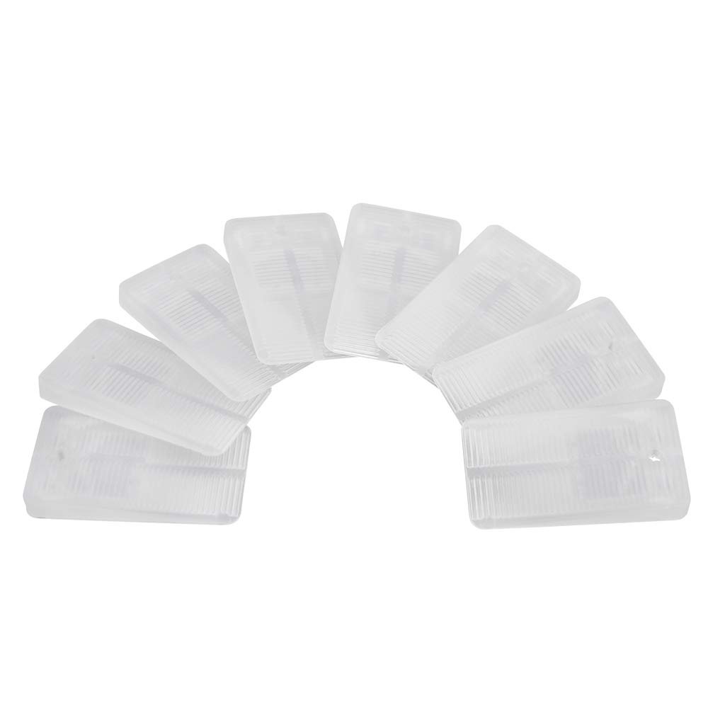 Plumb Pak K836-49 Keeney Toilet Leveling Shims, Multi-Purpose Design for Furniture, Cabinets, and Tables, 8-Pack, White, 8 Count