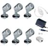 Xking 12V 1W LED Spotlight/Cabinet Light/Display Cabinet Light/Museum/Wall Light ANG PWM in-line Dimmer - Warm White 3000K (Set of 6) view 1
