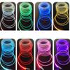 Raysell 3mm 10Meter PMMA Side Glow Optic Fiber Cable with 1.5W 12V LED Light Source Illuminator Blue view 4