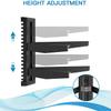 PERLESMITH Floating AV Shelf Double Wall Mount TV Shelf - Holds up to 17.6lbs - DVD DVR Component - Perfect for Xbox, Projector, WiFi Router, Game Console and Cable Box, PSDSK2 view 3