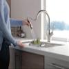 Delta Leland Brushed Nickel Kitchen Faucet with Pull Down Sprayer, Traditional Single Hole Kitchen Sink Faucet, Single Handle, SpotShield Stainless 9178-SP-DST view 2
