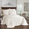 Historic Charleston King Charles Modern Farmhouse Floral Matelasse Bedspread, 100% Cotton Breathable Bedding, King/Calking, Ivory view 1