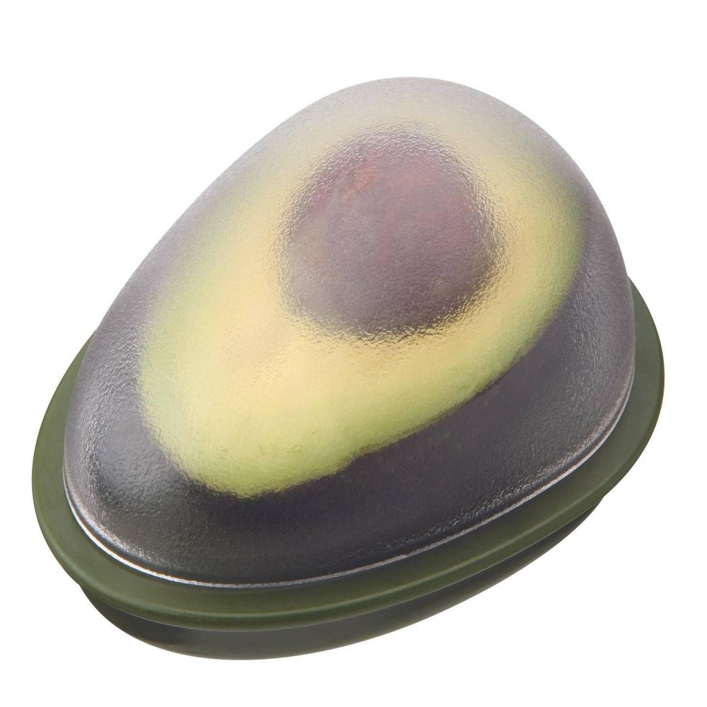 Joie Fresh Pod Avocado Storage Container with Clear Snap-On Lid, Keeps Leftover Half Flavorful and Firm in Fridge, Reusable Kitchen Gadget, BPA Free, Dishwasher Safe