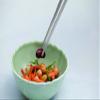 Yoshikawa EAtoCO AS0029 Vegetable Chopsticks, Tongs, Pottery, Fry, Stainless Steel, Width 0.7 x Length 9.8 inches (1.7 x 25 cm) view 2