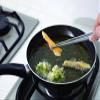 Yoshikawa EAtoCO AS0029 Vegetable Chopsticks, Tongs, Pottery, Fry, Stainless Steel, Width 0.7 x Length 9.8 inches (1.7 x 25 cm) view 3