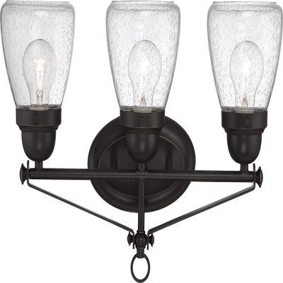 Nuvo Lighting 60/5543 Three Light Fixture Vanity, Bronze/Dark