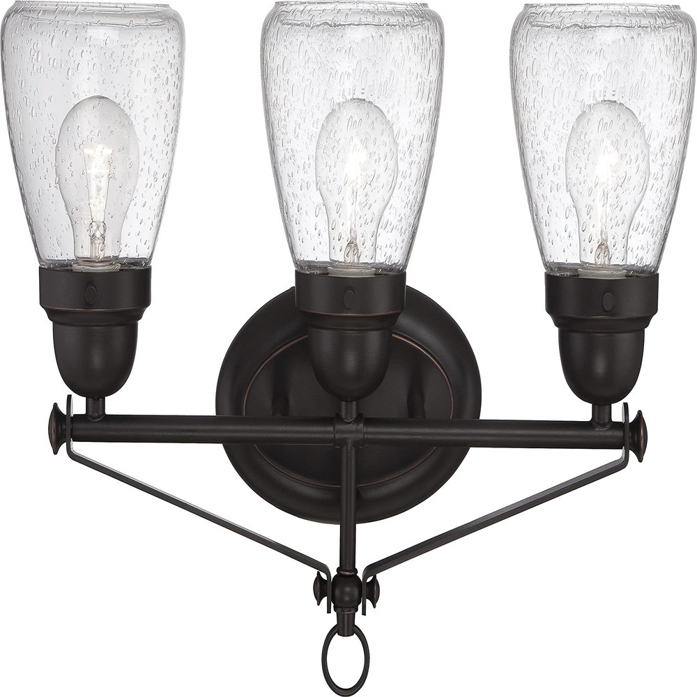 Nuvo Lighting 60/5543 Three Light Fixture Vanity, Bronze/Dark