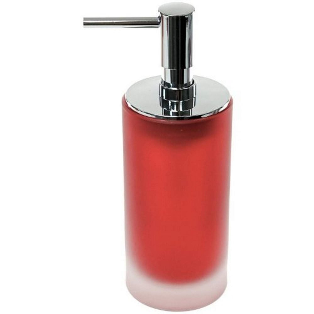 Gedy by Nameek's TI81-06 Gedy Tiglio Collection Tall Soap Dispenser, 1.5" L x 3.12" W, Blue, 2.34" x 3.12" x 6.67", Red