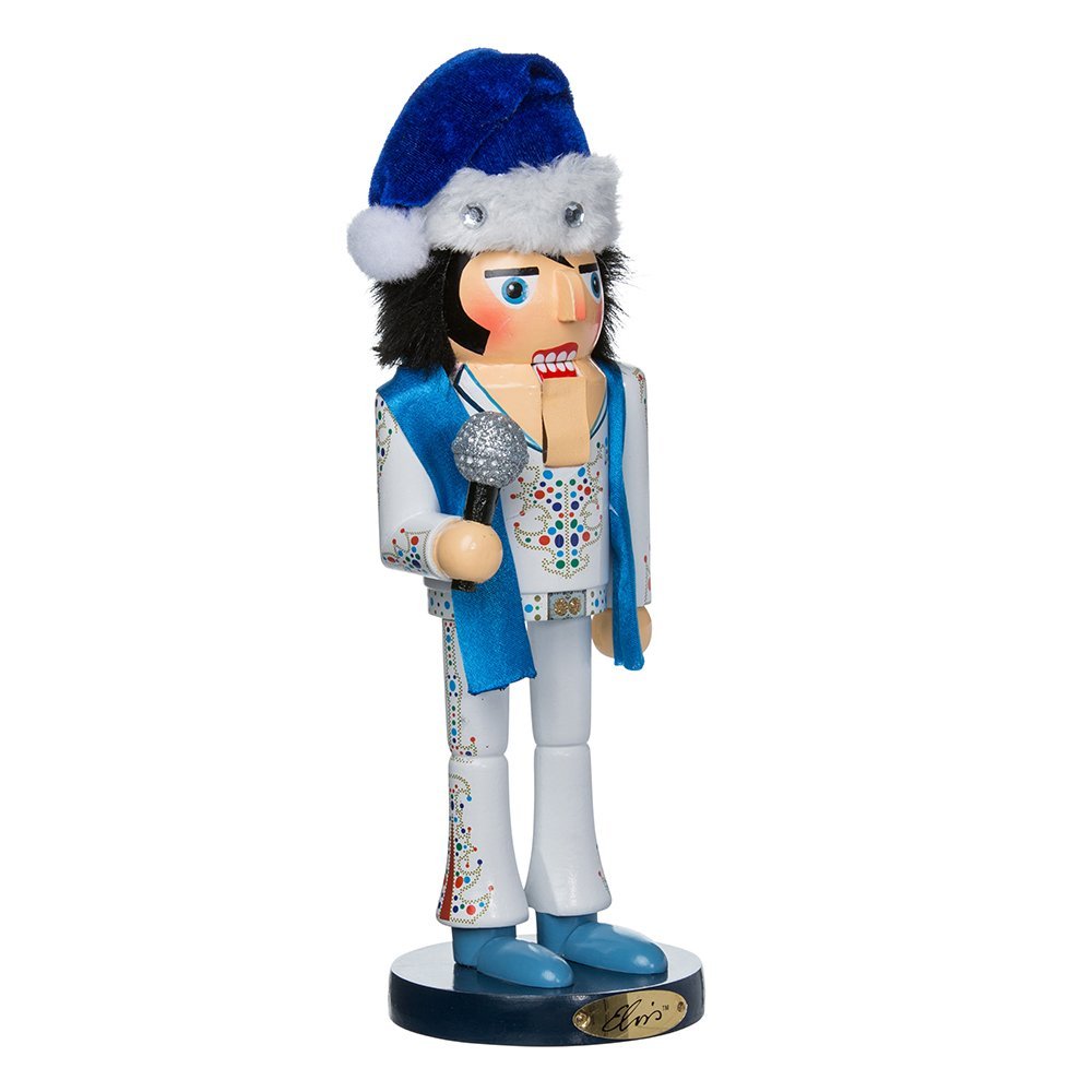 Kurt Adler EP6171L 11" Elvis King of Spades Nutcracker