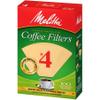 Melitta #4 Coffee Filters, Natural Brown, 2 Pack of 100 Filters. view 3
