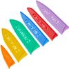 Cuisinart C55-12PR1 12-Piece Printed Color Knife Set with Blade Guards, Multicolored view 4