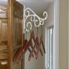 Scroll - Over the door hanger holder: White view 1