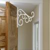 Scroll - Over the door hanger holder: White view 3