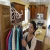Scroll - Over the door hanger holder: White view 4
