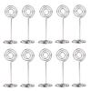 10pcs Swirl Table Number Photo Holder Stands for Weddings Party Gatherings view 1