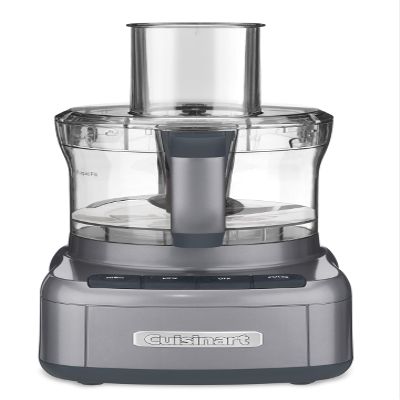 Cuisinart 8 Cup Food Processor, 350-Watt Motor, Gunmetal, FP-8GMP1