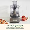 Cuisinart 8 Cup Food Processor, 350-Watt Motor, Gunmetal, FP-8GMP1 view 2