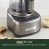 Cuisinart 8 Cup Food Processor, 350-Watt Motor, Gunmetal, FP-8GMP1 view 4