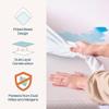 Linenspa Waterproof Mattress Protector, Queen Size  Fitted Sheet Style, Breathable, Machine Washable & Dryer Safe, White view 2