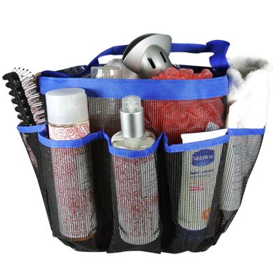 Allydrew Quick Dry Portable Mesh shower Caddy/Tote/Organizer, Blue