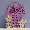 Enesco Flourish Woodlands Basket Centrpiece, 0-Inch view 1