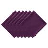 DII Variegated Tabletop Collection, Napkin Set, 20x20, Eggplant, 6 Piece view 1