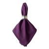 DII Variegated Tabletop Collection, Napkin Set, 20x20, Eggplant, 6 Piece view 3