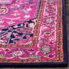 SAFAVIEH Bellagio Collection 4' x 6' Pink / Navy BLG541C Handmade Medallion Premium Wool Area Rug view 4