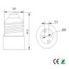 E-Simpo 10pcs E26/E27 to MR16/Gu5.3/G4/Gu4 - Standard E26/E27 Edison Screw Base to MR16 GU5.3 G4 GU4 Base Adapter Holder Converter (Ceramic Material) view 2