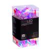Vickerman 100 Light Italian LED Light Set Multi-Colored Lights on White Wire view 2