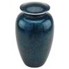 Starry Night Blue Cremation Urn for Ashes, Aluminum, Blue Urn, Adult Sized Cremation Urn, 10.5 Inches High view 1