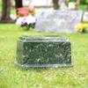 Emerald Olympus Cultured Marble Cremation Urn for Human Ashes, Green, Ground Burial, Home Display and Funeral Memorial view 3