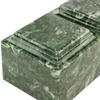 Silverlight Urns Emerald Cultured Marble Cremation Urn for Two - Green, Companion Sized for Human Ashes, Ground Burial, Funeral Home Memorial view 2