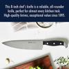 HENCKELS Statement Razor-Sharp 8-inch Chef Knife, German Engineered Informed by 100+ Years of Mastery, Black/Stainless Steel view 3