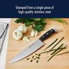 HENCKELS Statement Razor-Sharp 8-inch Chef Knife, German Engineered Informed by 100+ Years of Mastery, Black/Stainless Steel view 4