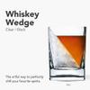 Corkcicle Whiskey Wedge - Premium Old Fashioned Glass with Silicone Ice Mold - For Bourbon, Scotch, & Spirits - Great Gift for Dad - Perfect for the Holidays - 9 oz view 2