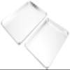 Nordic Ware Naturals Extra Large and Half Sheet Set - USA Made Aluminum Commercial Quality Sheet Pan for Baking or Roasting, Encapsulated Galvanized Steel Rim Prevents Warping, Big Sheet + Half Sheet view 1