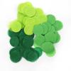 Mybbshower Green Paper Confetti Beach Jungle Birthday Party Decorations Spring Wedding Table Scatter for Baby Shower 1 inch 5000 Pieces view 2