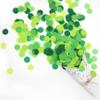 Mybbshower Green Paper Confetti Beach Jungle Birthday Party Decorations Spring Wedding Table Scatter for Baby Shower 1 inch 5000 Pieces view 3