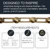 RCH Hardware CH-19-AB Brass Chandelier Chain, Antique Brass (1 Foot) view 2