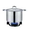 CONCORD Stainless Steel Stock Pot with Glass Lid (Induction Compatible) ((2.5 QT) view 1