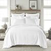 Levtex Home - 100% French Flax Linen - Full/Queen Duvet Cover - French Flax Washed Linen - White - Duvet Cover Size (90x94in.) view 1